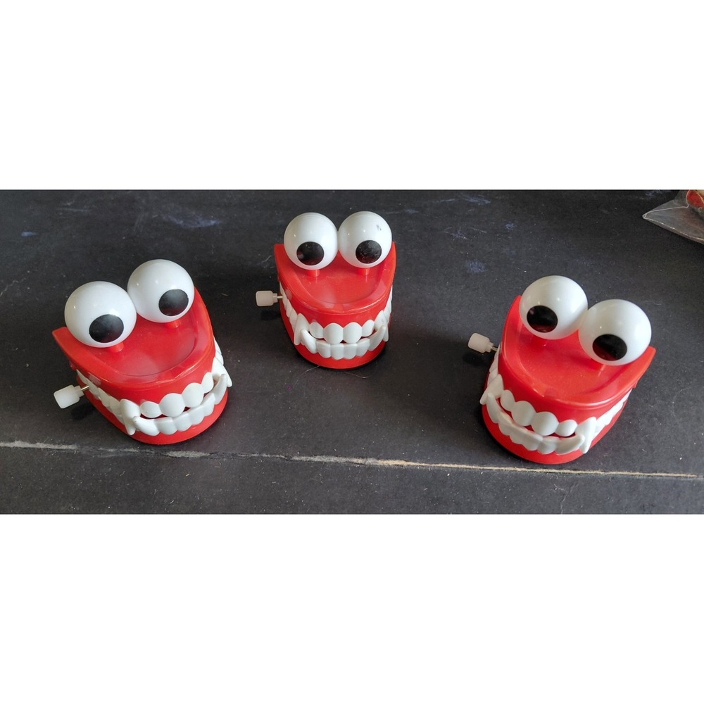 office desk novelty classic chattering teeth popular Toys Decor Only Not Working